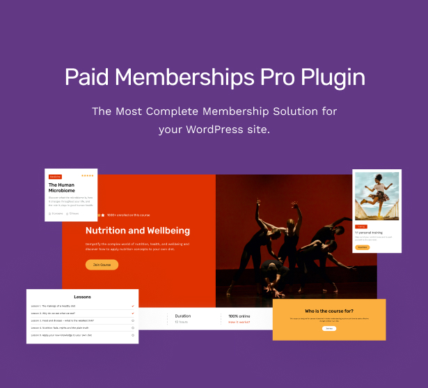 Paid Membership Pro Plugin