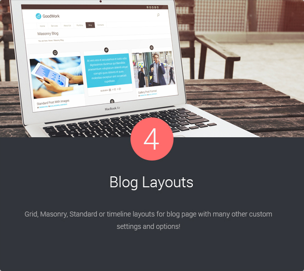 4 Blog Layouts