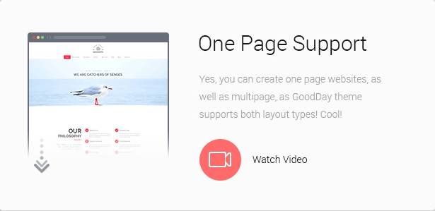 One Page Support