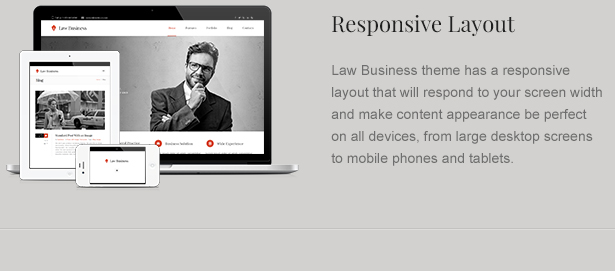 Responsive Attorney WordPress Theme