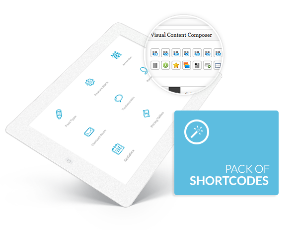 Extended shortcodes pack